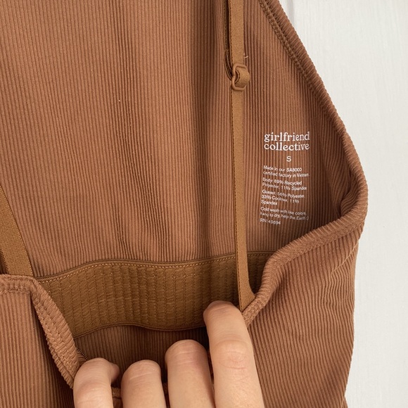 girlfriend collective | Marlow High Neck Bodysuit (Thong) - Picture 10 of 13